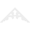 Ekena Millwork Pitch Vienna Architectural Grade PVC Gable Pediment, 36"W x 18"H x 1"P (12/12) GPP036X018X100VIE - alternate 2